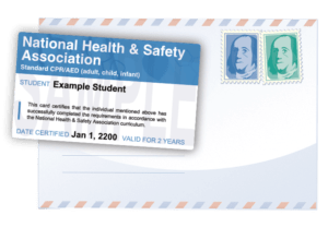 Mailed Certification Card - CPR.io