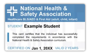 BLS/AED y primeros auxilios sanitarios